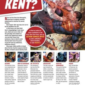 DC Comics Narrows Down The List Of Suspects For The "Fake" Clark Kent&#8230;