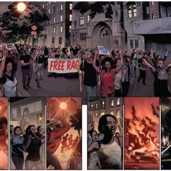 Race Riot In New York City Breaks Out In Next Week's Captain America From Marvel Comics