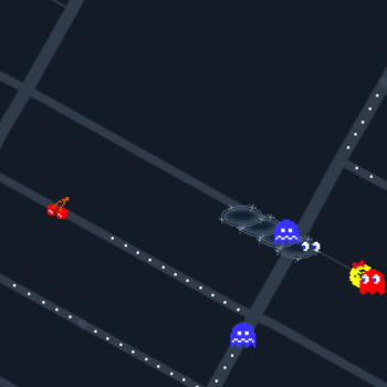 Play Ms. Pac-Man On Google Maps Today