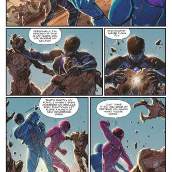 15 Page Preview Of Power Rangers' Movie Sequel Graphic Novel