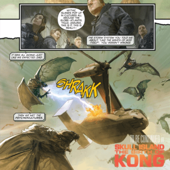 Kong Of Skull Island Comic In Loot Crate Reveals Kong Monsters, The Psychovultures