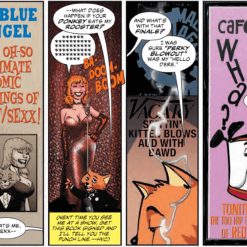 Ruff And Ready, Recreated As Nineteen-Fifties Blue Comedians By Howard Chaykin