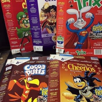 Creative Teams Behind The Cheerios, Trix, Puffs, Crunch And Charms DC Comics