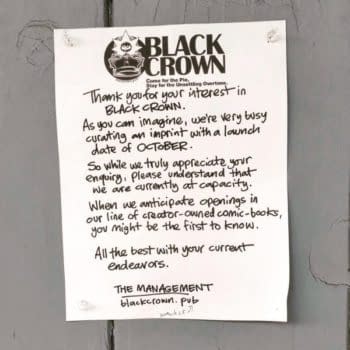 No Vacancies At The Black Crown Pub Right Now&#8230;