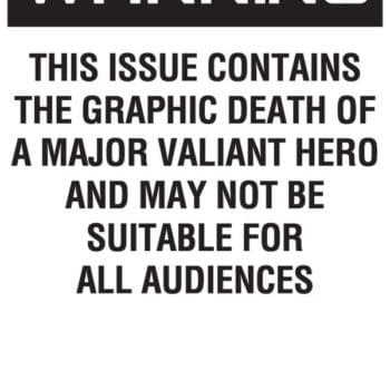 Valiant To Give Harbinger Renegade #5 An "Advisory Warning Label"