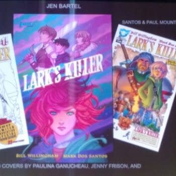 Bill Willingham's First Creator-Owned Series Since Fables &#8211; Lark's Killer With Mark Dos Santos From 1First Comics, Announced At 2017 Diamond Summit
