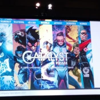 Catalyst Prime Shows Off Their Diverse Superhero Comics Line At Diamond 2017 Summit