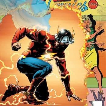 Final Part Of Watchmen Crossover "The Button" In Flash #22 Is Running Late&#8230;