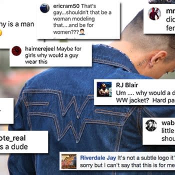 Tony Kim &#038; The WonderCon Response To The Internet's Favorite Denim Jacket To Hate, Wonder Woman