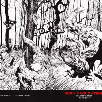 DC Comics' Tribute To Bernie Wrightson, In Today's Comics "All I Ever Wanted To Do Was Draw"