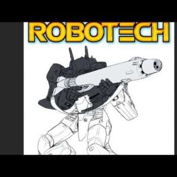 Sketch Your Own Robotech Cover For Titan Comics