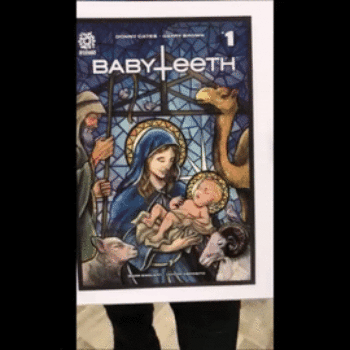 The First Retailer Exclusive Lenticular Variant, For Donny Cates And Garry Brown's New Comic, Babyteeth
