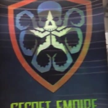 Video Of Marvel's  Secret Empire Lenticular Backing Board, Out Tomorrow&#8230;