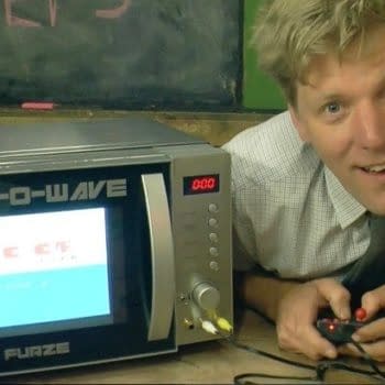 Colin Furze Shows Off His Latest Invention: The Game Console Microwave