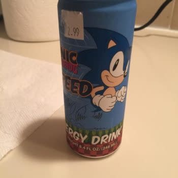 Nerd Food: Sonic The Hedgehog Speed Energy Drink