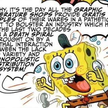 Spongebob Squarepants Accused Diamond Of Being A Monopoly, On Free Comic Book Day