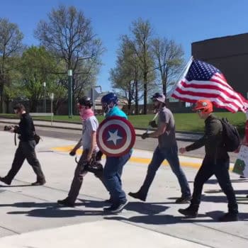 On Saturday, Captain America Marched On The Minnesota Capitol With The Alt-Right