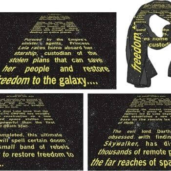We All Need These Star Wars Opening Crawl Scarves