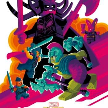 Exclusive SDCC LEGO 'Thor: Ragnarok' Poster By Tom Whalen
