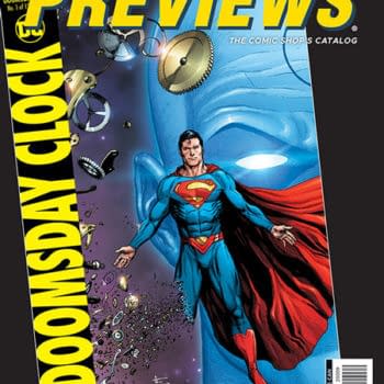Rasputin And Doomsday Clock On The Cover Of Next Week's Diamond Previews