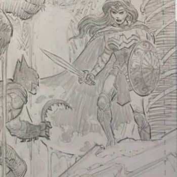 Original Pencil Art To Dark Nights: Metal #2 Is Missing After Fed Ex Delivery