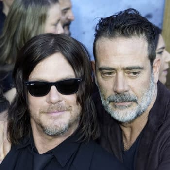 Norman Reedus, Jeffrey Dean Morgan at the "The Walking Dead" 100th Episode Celebration at the Greek Theater on October 22, 2017 in Los Angeles, CA, credit: Kathy Hutchins / Shutterstock.com.