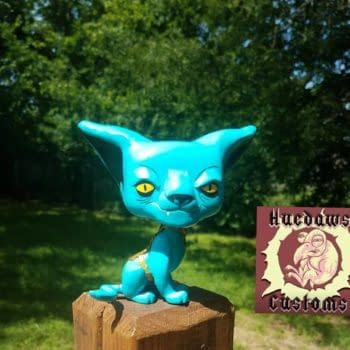 Funko POP Figure For Saga's Lying Cat For Free Comic Book Day 2018