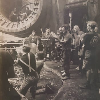 Han Solo set pic from Ron Howard