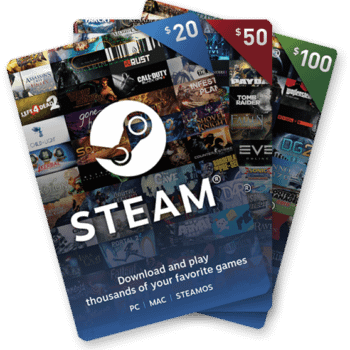 Steam Adds A New Gift Card System To Their Platform