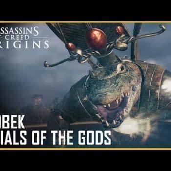 Fight A Giant Crocodile God In Assassin's Creed Origins Right Now