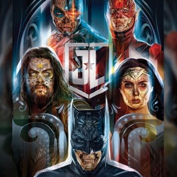 Justice League &#8211; Batman Promo And A Day Of The Dead Style Poster