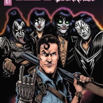 Ash Williams Meets Gene Simmons In New KISS/Army Of Darkness From Dynamite