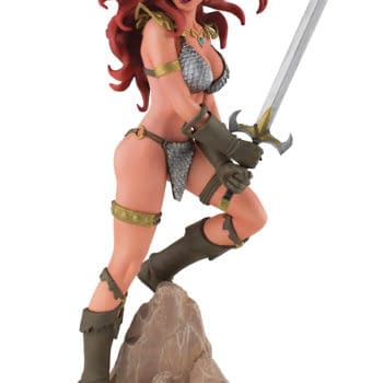 Dynamite Cuts Price But Doubles Retailers Orders Of Amanda Conner Red Sonja Statue