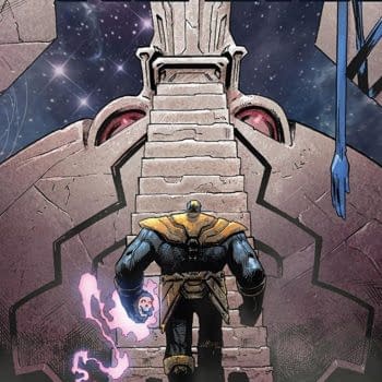 Thanos #13 cover by Geoff Shaw and Antonio Fabela