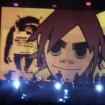When a 30-Foot Jamie Hewlett Stares Down at You – Gorillaz at O2, 4th December, 2017