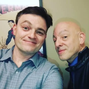 Scott Snyder Now Has His Own Office at DC Comics &#8211; and a Visiting Guest&#8230;