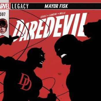 Daredevil #597 cover by Dan Mora and Romulo Fajardo