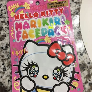 Nerd Beauty: The Horrifying (Yet Hydrating) Hello Kitty Sheet Mask