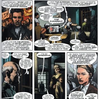 As the Justice Society Of America Comes to Doomsday Clock #3 &#8211; Who Is Rorschach and How Did a Certain Someone Survive? SPOILERS