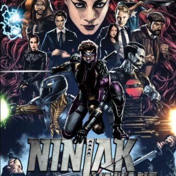 Ninja-K vs. the Valiant Universe #1 cover by Joe Bennett and David Baron
