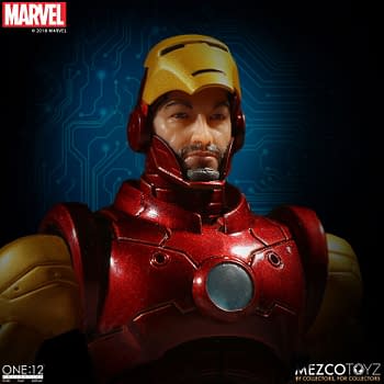 Iron Man Flies into the Mezco One:12 Collective Line