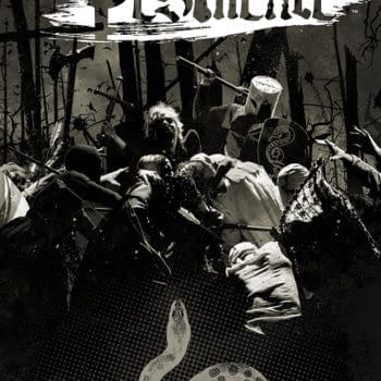 Pestilence #6 cover by Tim Bradstreet