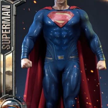 Henry Cavill superman Justice League statue