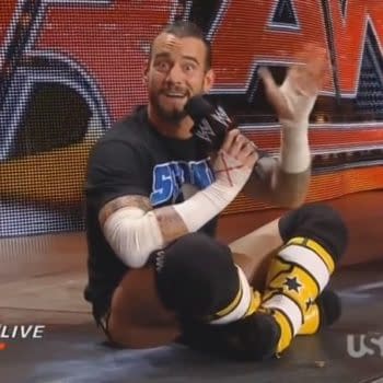 CM Punk appears on WWE Raw
