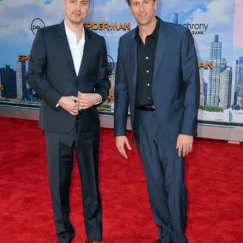 LOS ANGELES, CA. June 28, 2017: Screenwriters Jonathan Goldstein & John Francis Daley at the world premiere of "Spider-Man: Homecoming" at the TCL Chinese Theatre, Hollywood.