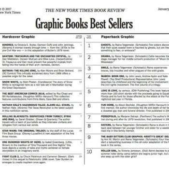 Graphic Novel Bestseller
