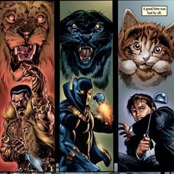 Marvel Knights Black Panther #6 art by Joe Jusko and Avalon Studios