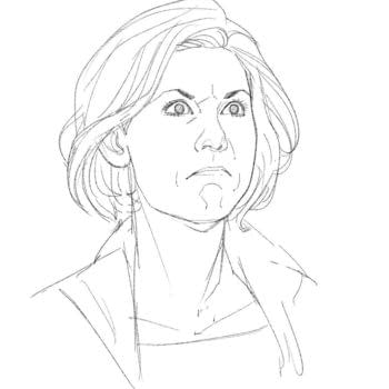 Rachael Stott, Working Out How To Draw Jodie Whittaker, the Thirteenth Doctor Who