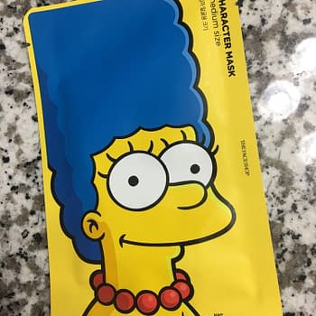 marge simpson face mask