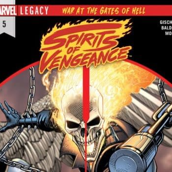 Spirits of Vengeance #5 cover by Dan Mora and Juan Fernandez